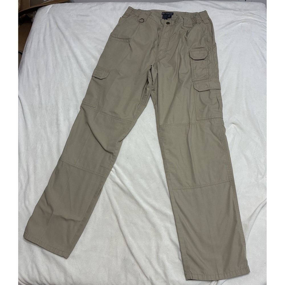 5.11 Tactical Pants Mens 34x34 Khaki Taclite Pro Ripstop Cargo Taclite Pro